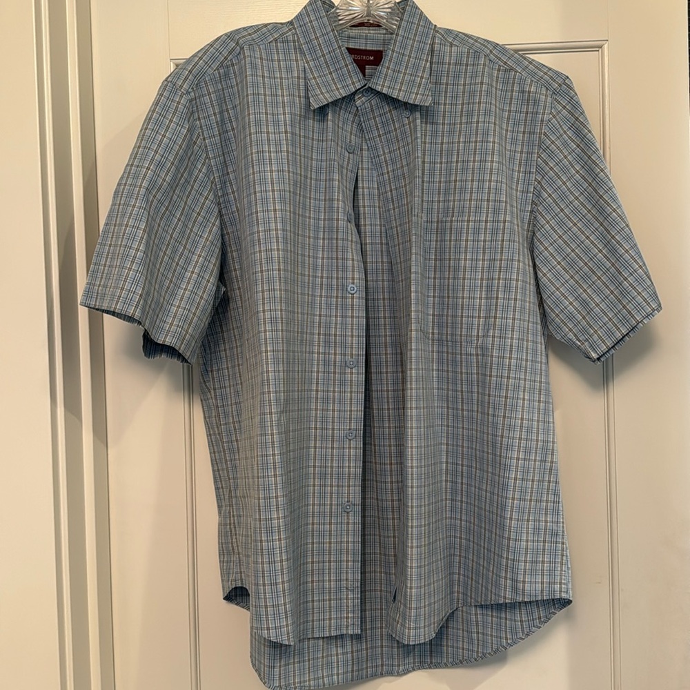 Nordstrom cotton short sleeve shirt